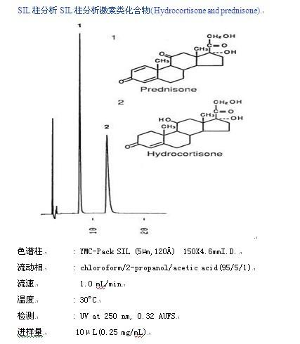 YMC-Pack SIL分析激素類化合物 YMC-Pack SIL分析激素類化合物